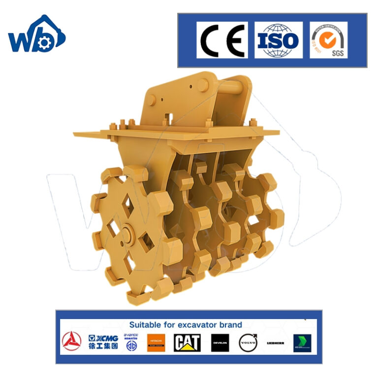 OEM-ODM-Excavator-Spare-Part-Compacting-Wheels-for-Soil-Compaction-and-Road-Compaction
