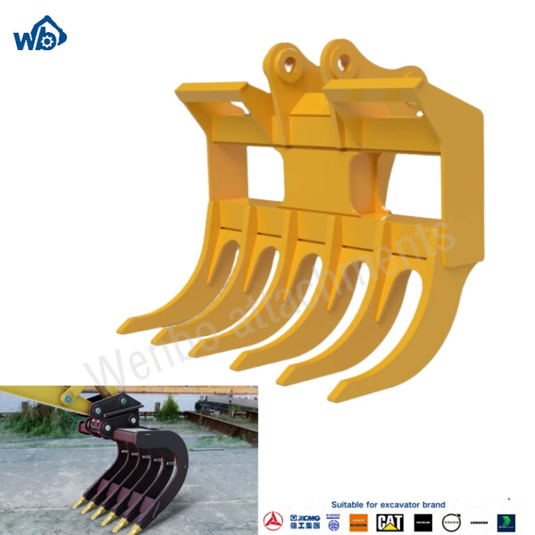 Construction-Parts-Excavator-Attachment-Suitabe-for-Any-Types-Excavator-Tilt-Root-Rake (2)