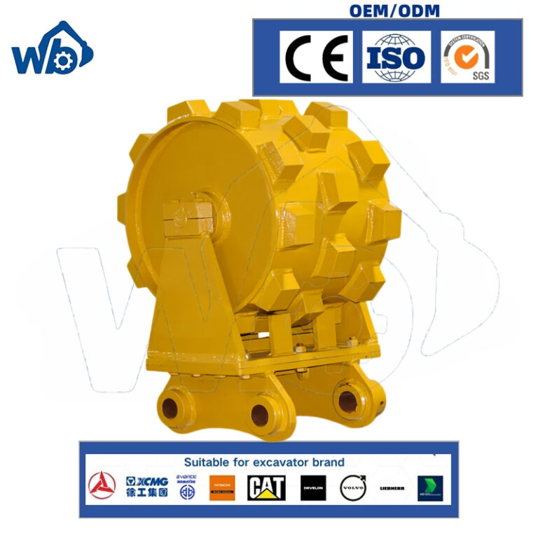 OEM-ODM-Excavator-Attachment-Spare-Parts-Compaction-Wheel-Hydraulic-Vibrating-Plate-Vibratory-Roller-Compactor (1)