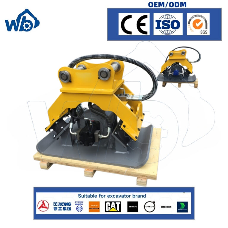 OEM-ODM-Excavator-Attachment-Spare-Parts-Compaction-Wheel-Hydraulic-Vibrating-Plate-Vibratory-Roller-Compactor (5)