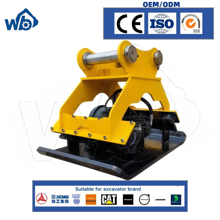 OEM-ODM-Excavator-Attachment-Spare-Parts-Compaction-Wheel-Hydraulic-Vibrating-Plate-Vibratory-Roller-Compactor