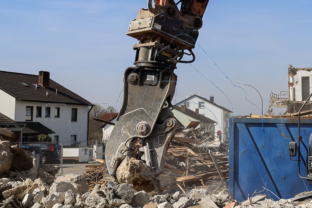 Efficiently 360 Degree Rotating Concrete Breaker Demolition Tools Excavator Pulverizer 副本