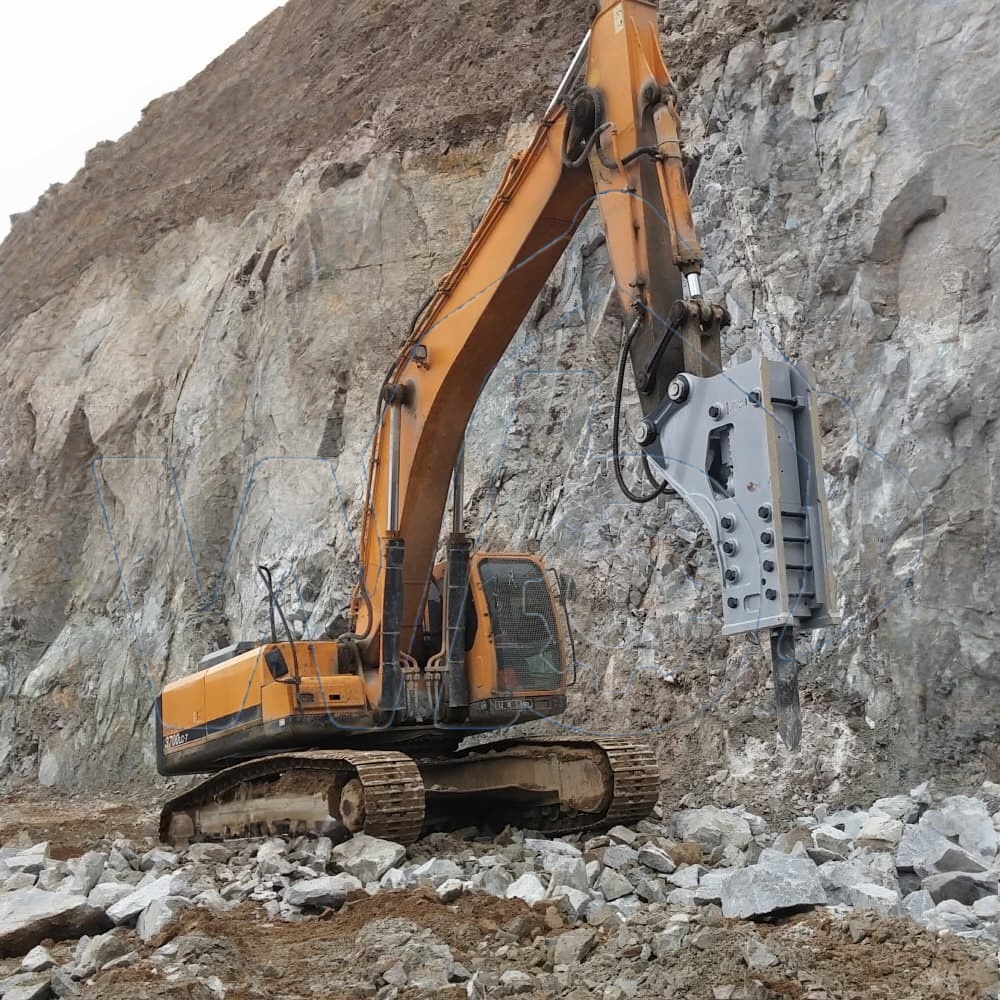 Hydraulic Breaker Side Type AS 580F 4 副本